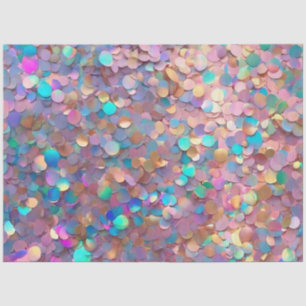 Papel De Seda Coleção Holográfica Moderna da Opal da Glitter