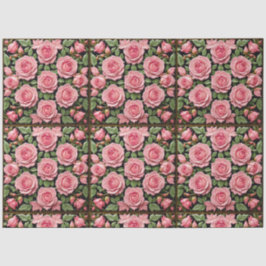 Papel De Seda Coleção Linda de Rosas Rosa Trendy