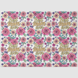 Papel De Seda Coleção Moderna Floral de Luxo