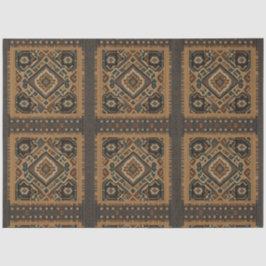 Papel De Seda Coleção Popular Belo e Antigo Padrão Turco