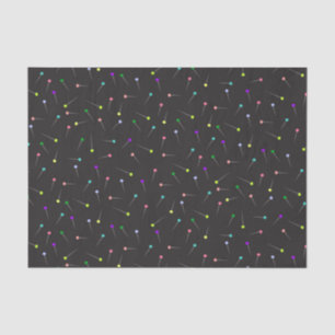 Papel De Seda Coletor Preto De Costeletas De Costura