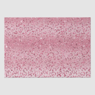 Papel De Seda Colher-Leopardo Rosa-Rosa