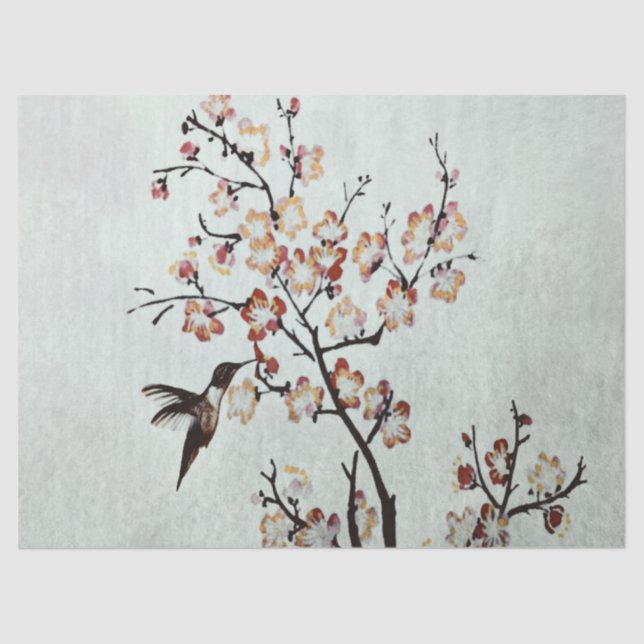 Papel De Seda colibri (i) (Frente )