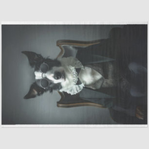 Papel De Seda Collie de Borda na Página de Discussão de Sombras