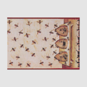 PAPEL DE SEDA COLMEIA DA ABELHA DO MEL, APICULTURA, FONTES DO