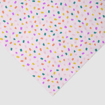 Colorful Terrazzo Confetti Pattern Pink Lemonade