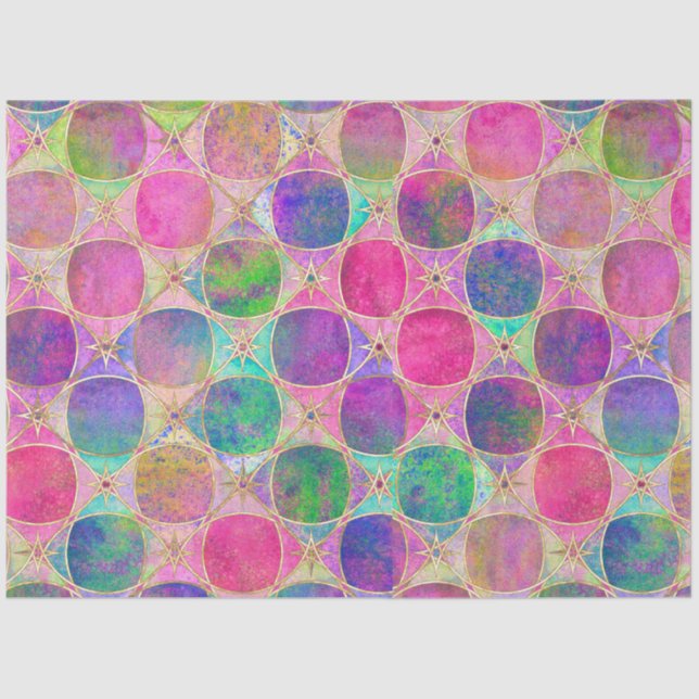 Papel De Seda Colorful tissue paper  (Frente )