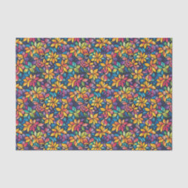 Papel De Seda Colorful Watercolor Mosaic Stained Glass Decoupage