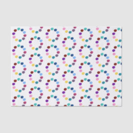 Papel De Seda Colorida "Anel de Rosas" Ahh...