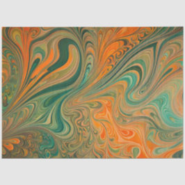 Papel De Seda Colorida Psychedelia Airpush Art Tissue Paper