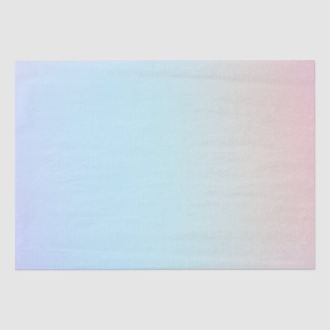 Papel de Seda Colorido Gradiente Pastel (Frente )