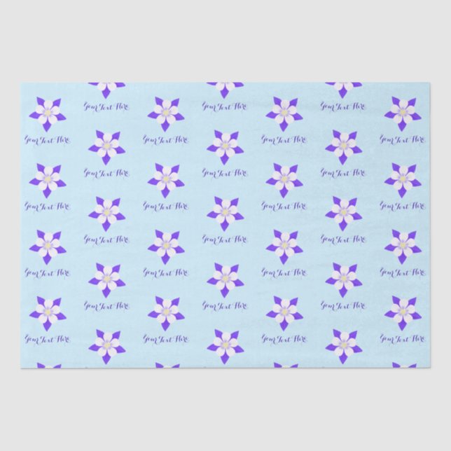 Papel De Seda Columbine (Frente )