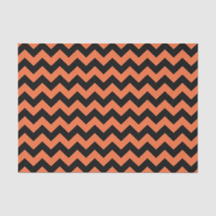 Papel de seda com chevron de Halloween para encher