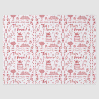Papel de Seda com Desenhos de Casamento