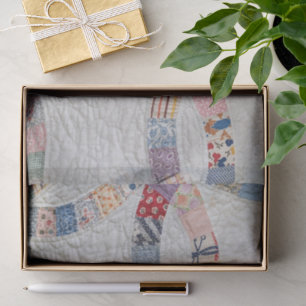 Papel de Seda com Foto de Colcha de Casamento Anti