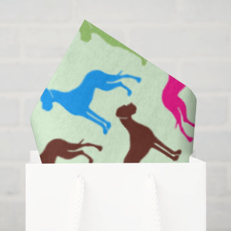 Papel de Seda Com Grandes Dinamarqueses