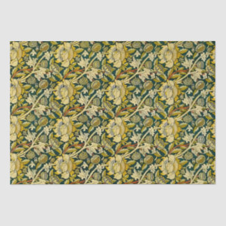 Papel de seda com padrão de William Morris