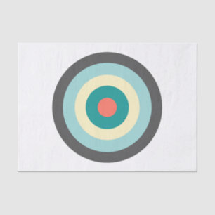 Papel De Seda Combinação de Cinzas Bullseye por Shirley Taylor