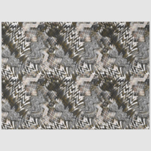 Papel De Seda Combinado, étnico, africano.