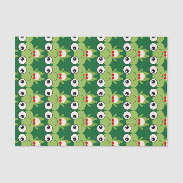 Papel De Seda Comedor de rãs bonito (Frente )