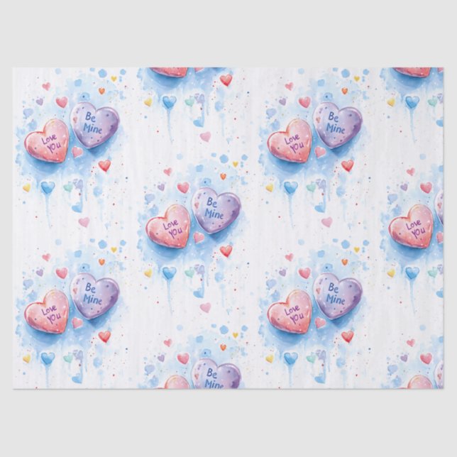 Papel De Seda Comemorações de Sweetheart (Frente )