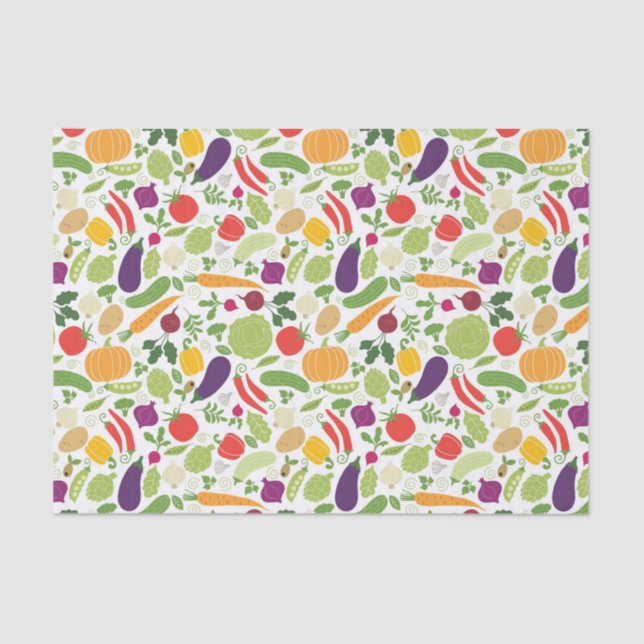 Papel De Seda Comida em um fundo branco (Frente )