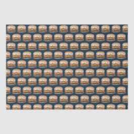 Papel De Seda Comida Queijo-CHURRASCO grelhado de hambúrgueres