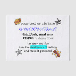 Papel De Seda Como visto no tanque do tubarão seu próprio tecido