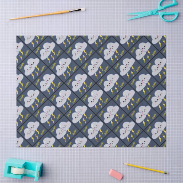 Papel De Seda Companheiros de Trovão (Arte )