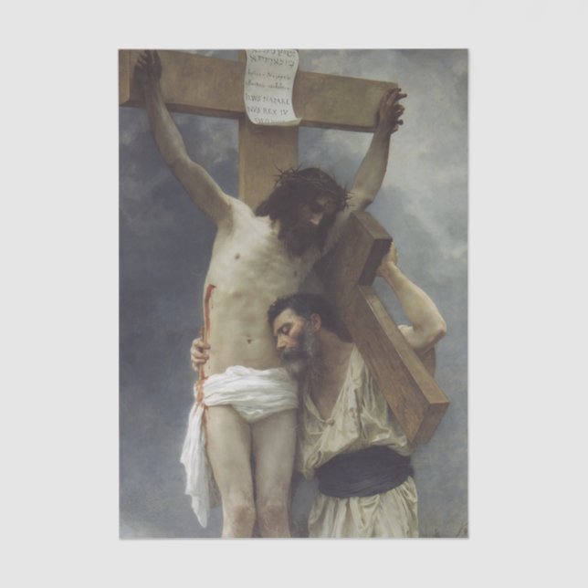 Papel De Seda Compassividade por William Bouguereau (Frente )