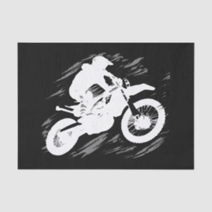 Papel De Seda Competência competitiva da motocicleta do esporte