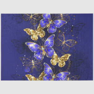 Papel De Seda Composição com borboletas de fogo