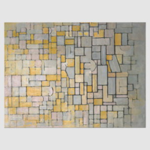 Papel De Seda Composição de Piet Mondrian