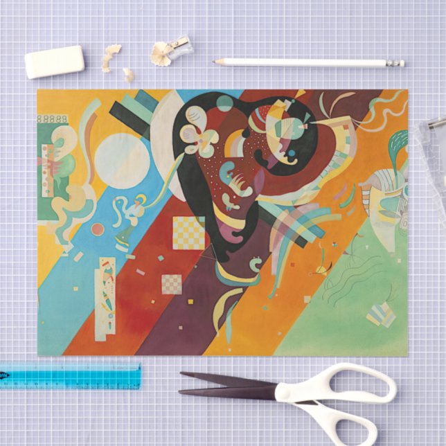 Papel De Seda Composição IX, Wassily Kandinsky (Arte )