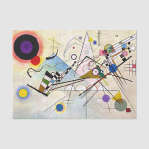 Papel De Seda Composição Kandinsky 8