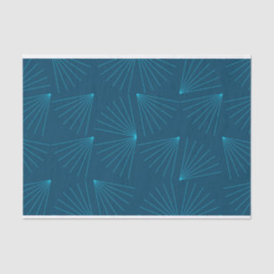 Papel De Seda Conceito de celebração de luz azul, moderno e si