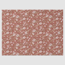 Papel De Seda Conchas marítimas do conchas marítimas Padrão náut