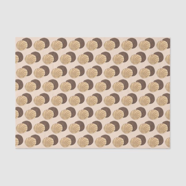 Papel De Seda Conchas Pan Dulce Sweet Bread Panadería Mexicano (Frente )