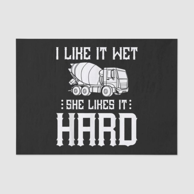 Papel De Seda Concrete Finisher Worker Cement Mixer Truck Driver (Frente )