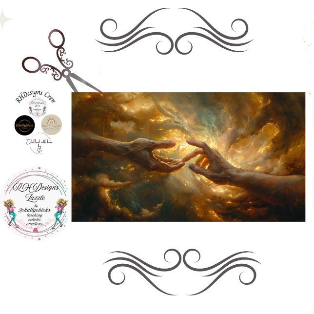 Papel De Seda Conexão Divina Criação Decoupage Baseada na Fé (Criador carregado)