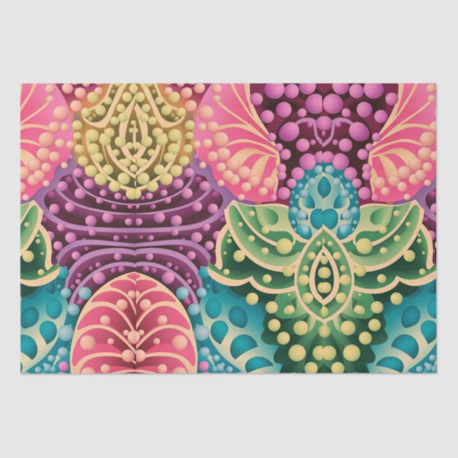 Papel De Seda Confetti Dreams ou Pastel Party (Frente )