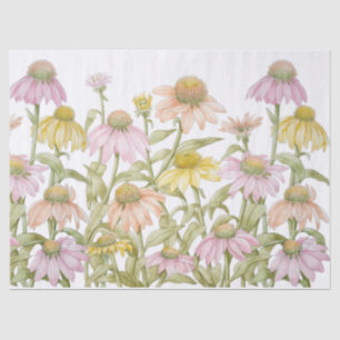 Papel De Seda Confluentes Aquarela Arte Botânica