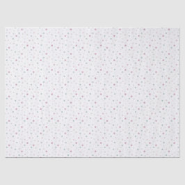 Papel De Seda Conjunto de 3-Mini Estrelas e Corações Rosa e Turq