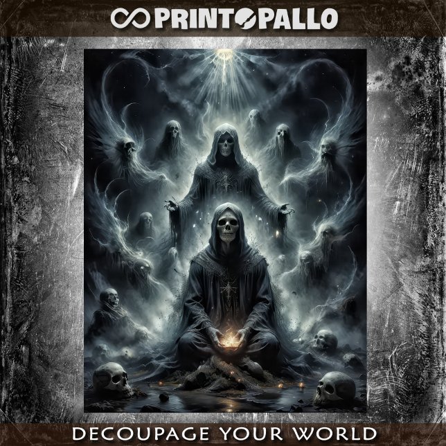 Papel De Seda Conto gótico: um fantasma mestre e seu discípulo (Criador carregado)