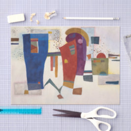 Papel De Seda Contraste Acompanhado, Kandinsky