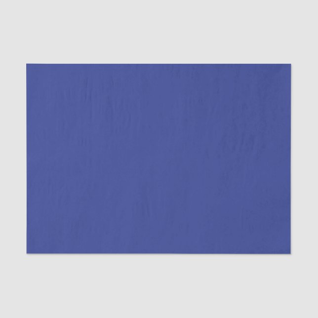 Papel De Seda Convite de Casamento Minimal Ousado em Azul Profun (Frente )