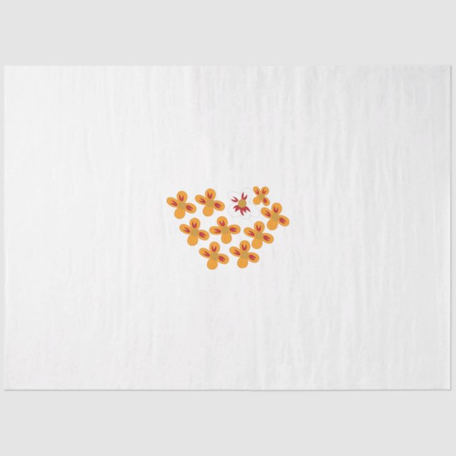 Papel De Seda Convite para Casamento Greenery Summer (Frente )