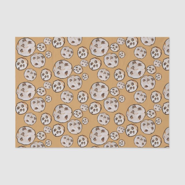 Papel De Seda Cookies Chip Chocolate (Frente )