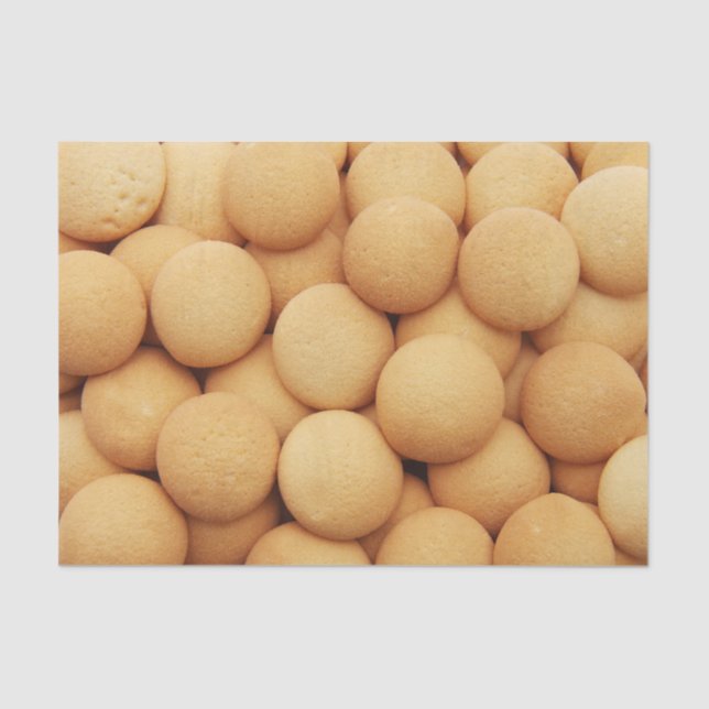 Papel De Seda Cookies de Açúcar ouro (Frente )