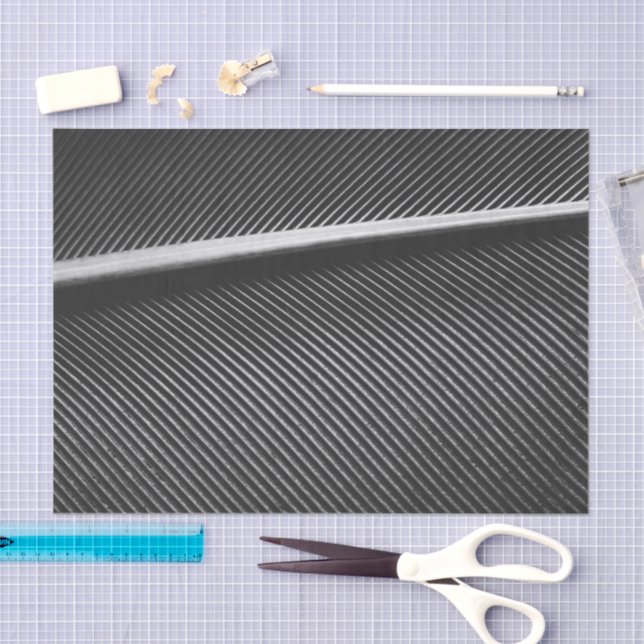 Papel De Seda Cool silver gray elegant texture geometric lines (Arte )